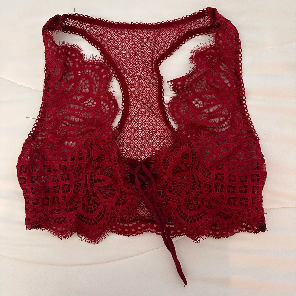 Victoria Secret Crop Top Lingerie